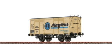 48048 - H0 - Gedeckter Güterwagen Magirus, DRG, Ep. II